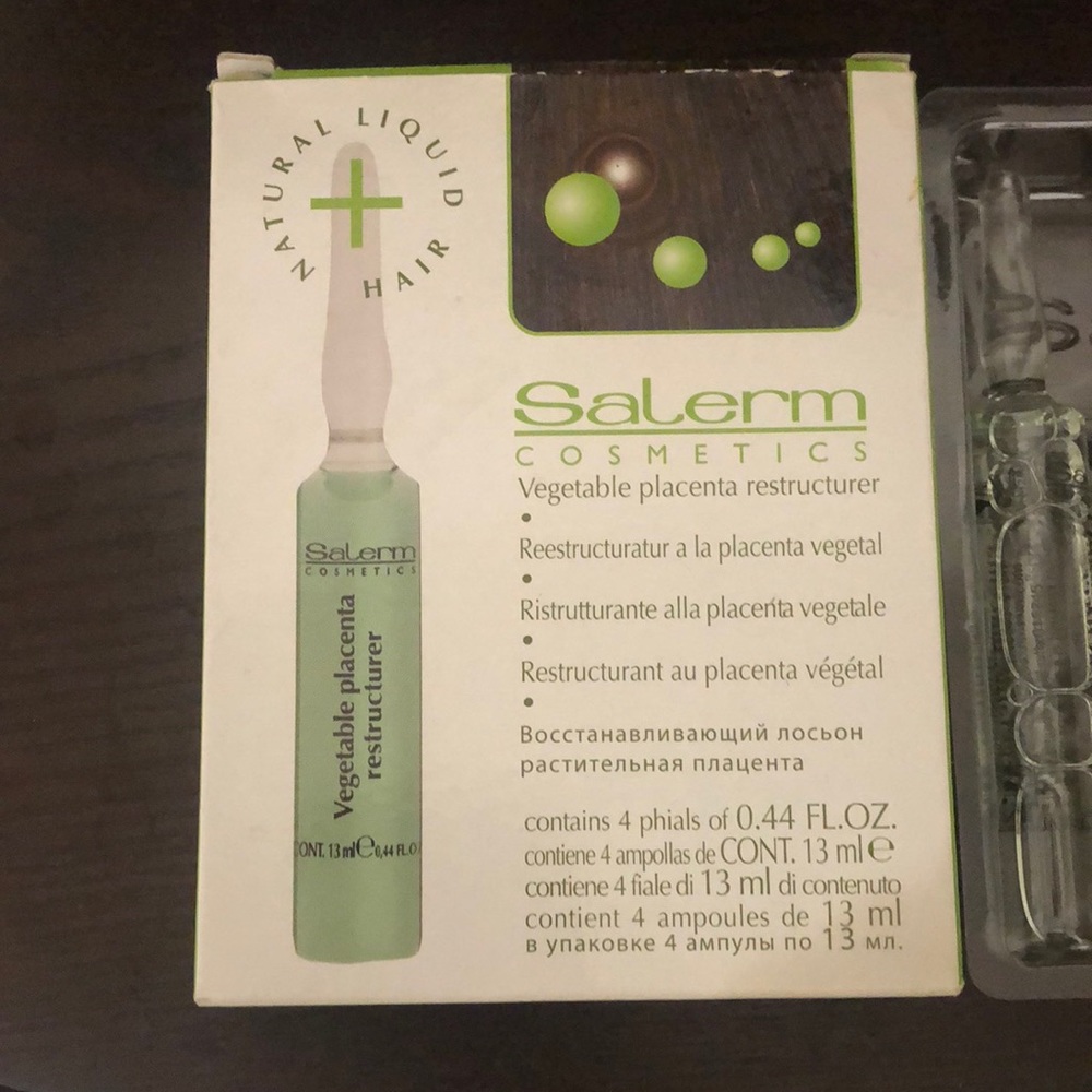 Salerno cosmetics vegetable placenta reconstructer